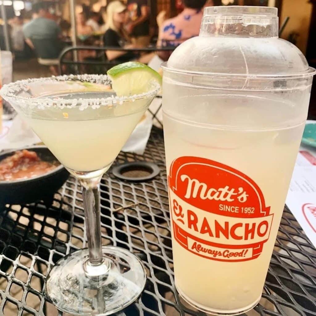 Matt's El Rancho Mexican Martini