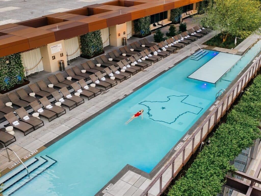 JW Marriott Austin Rooftop Pool