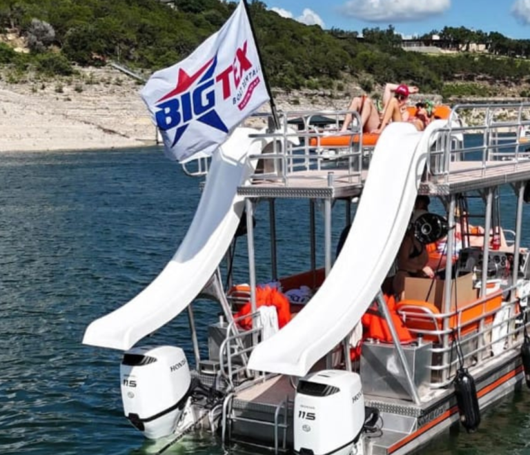 boat party on Lake Travis