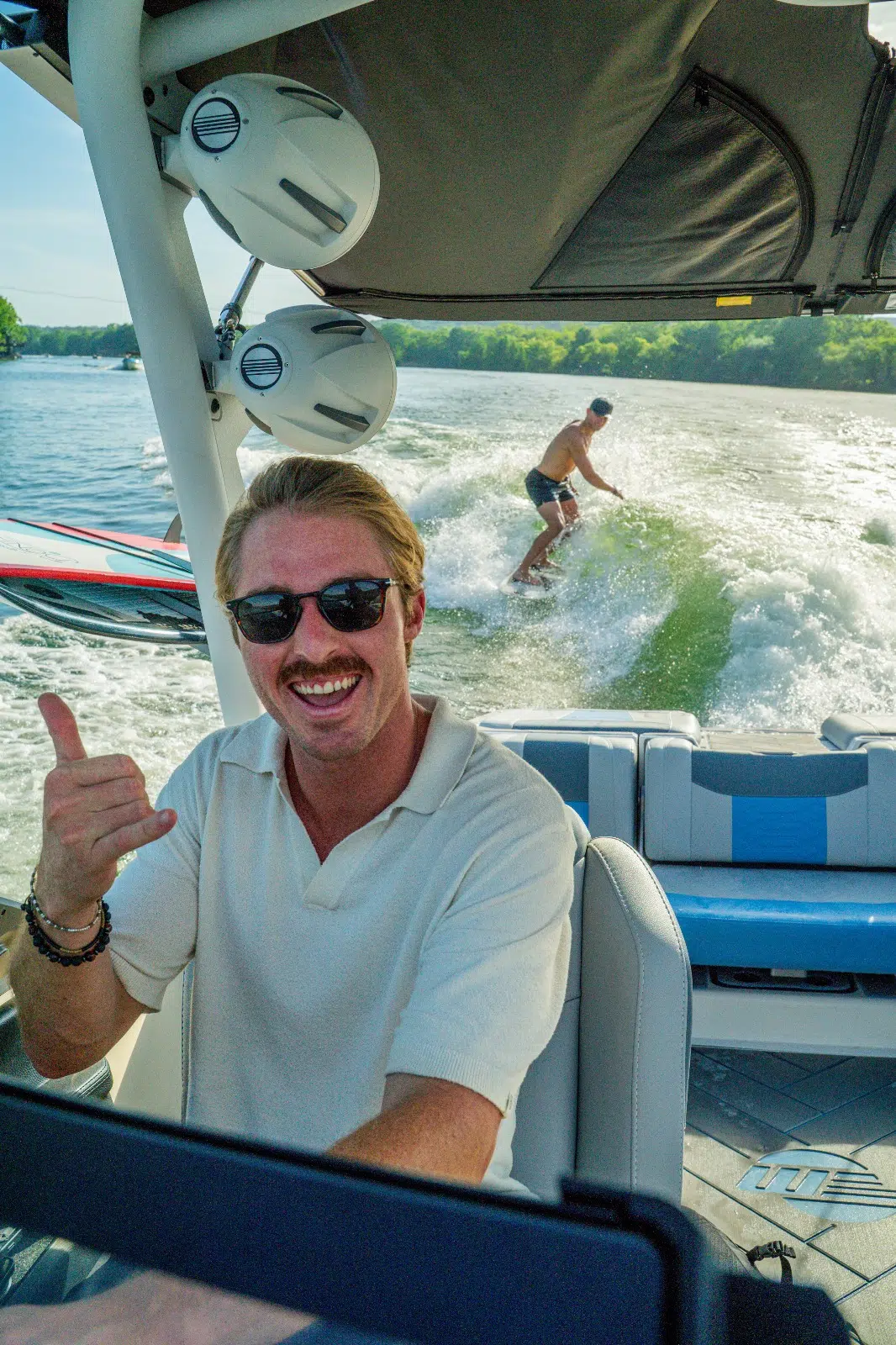 bachelor party wakeboarding in Austin Texas