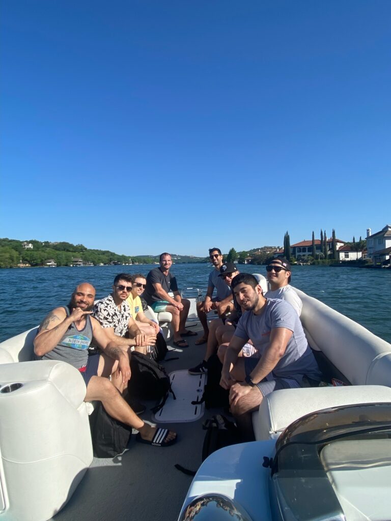 Lake Travis party barge