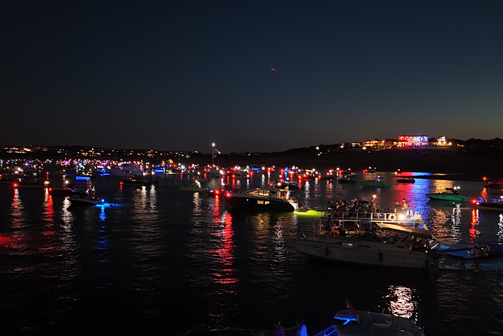 lake austin night