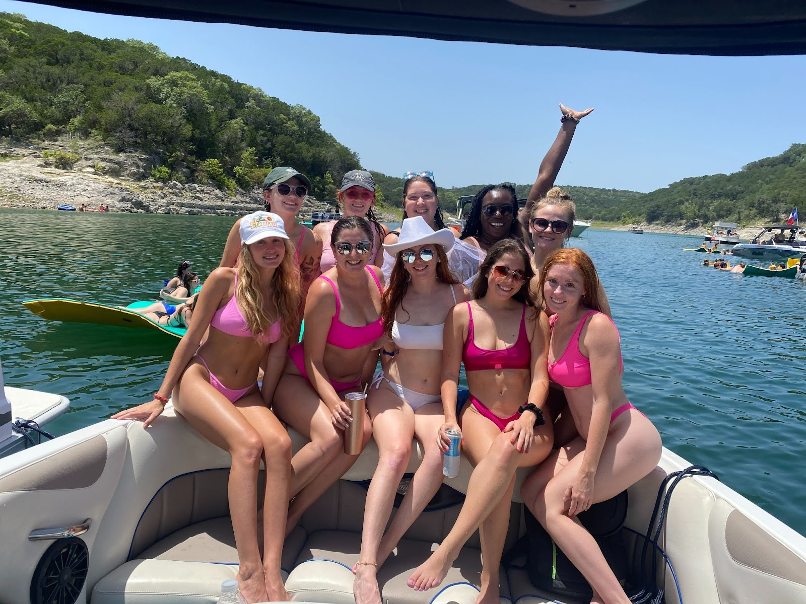 Bachelorette Party on Lake Austin