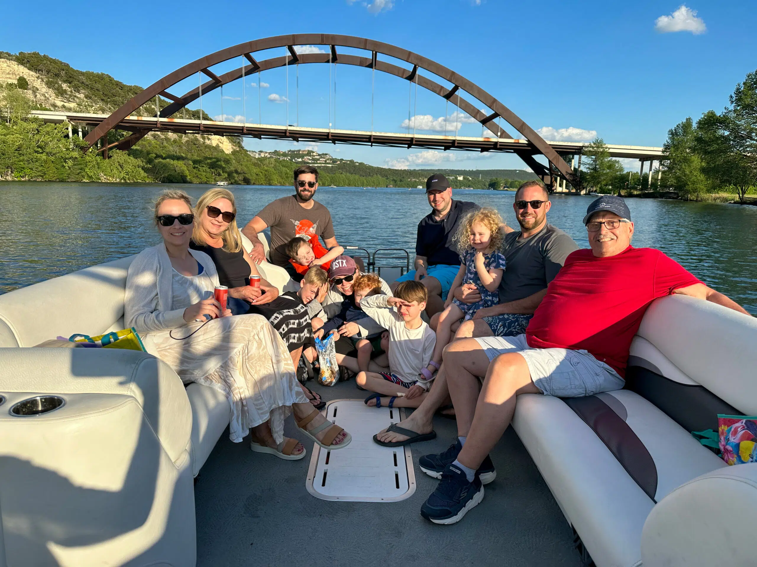 family fun at lake travis