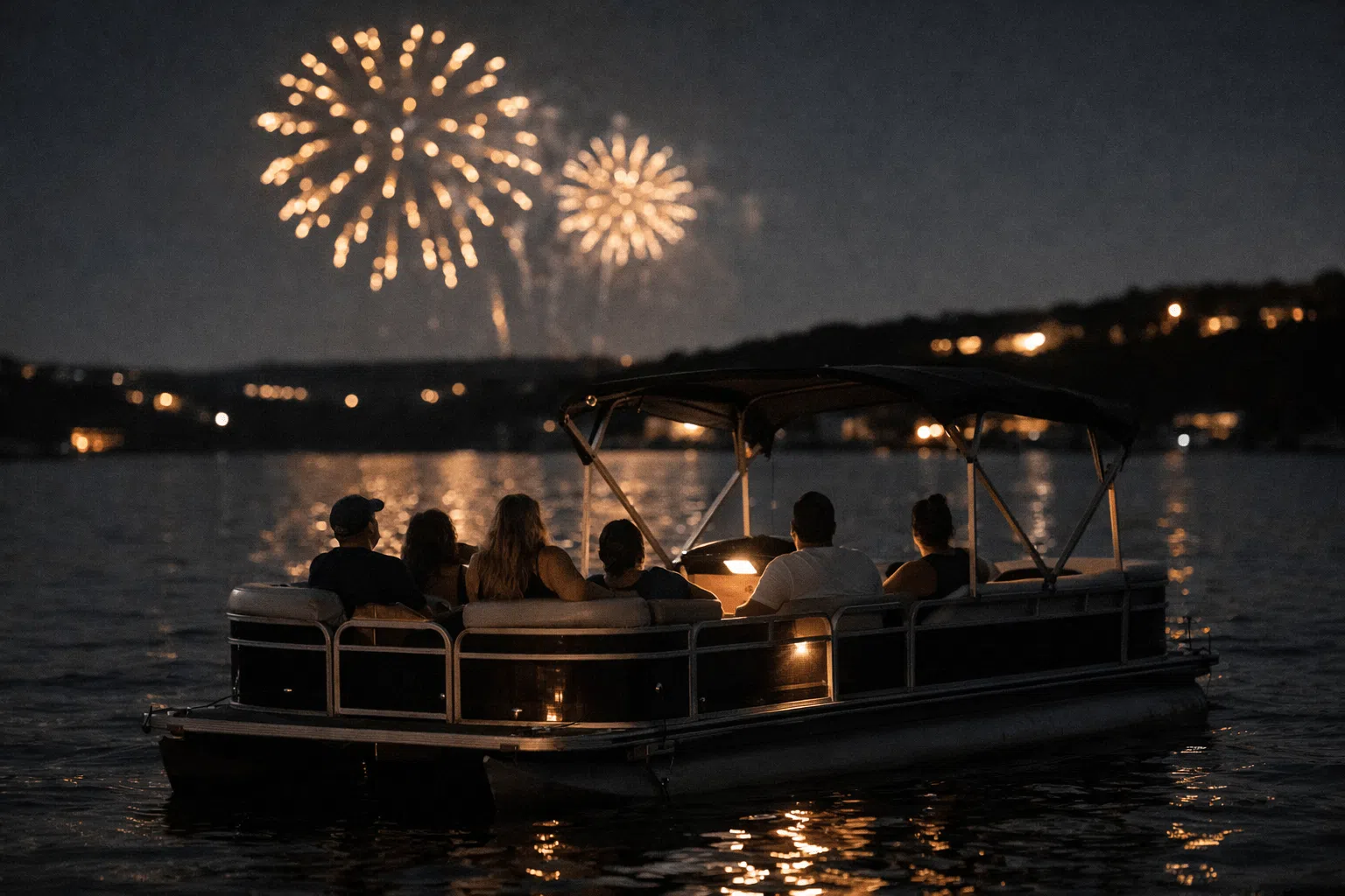 Fireworks Cruises Hero section background image